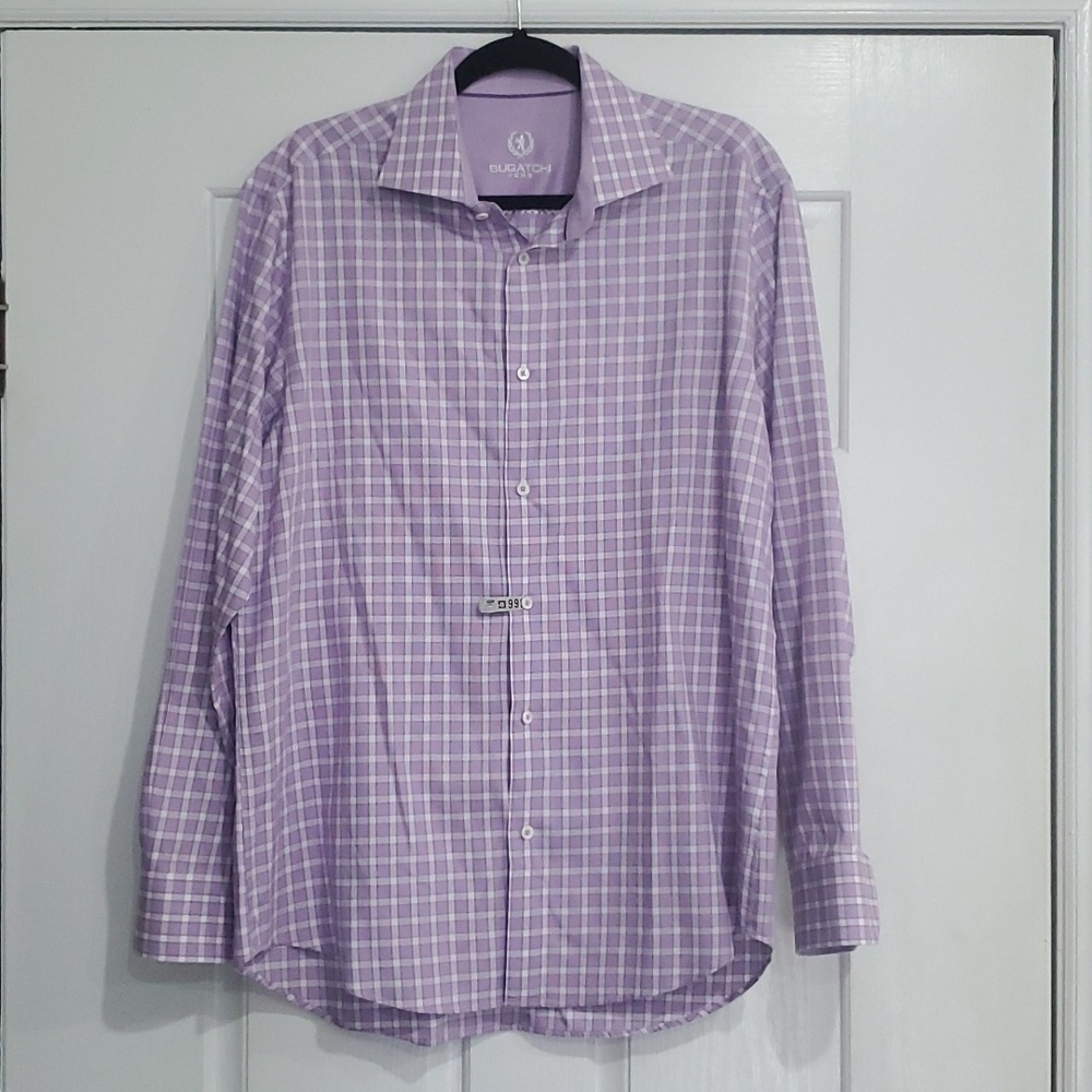 BUGATCHI buttin down shirt size 16 1/2 and 34/35